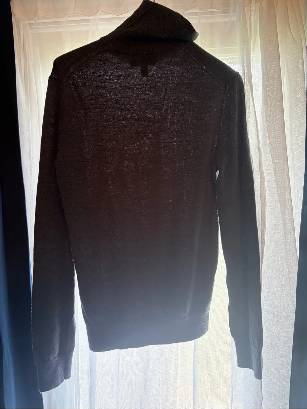 Banana Republic Men's Black Turtleneck Sweater